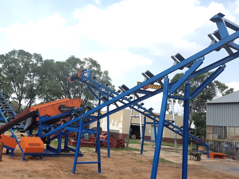 JAE097 Conveyor Structures. 1 x 600 mm wide 12 m long