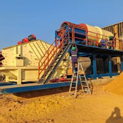 MAB106 Newly manufactured 30tph to 200tph Alluvial Gold Plants complete