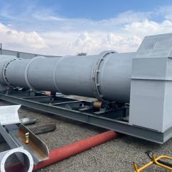 MAJ033 Newly manufactured 20 tph Rotary Dryer, Co-Current