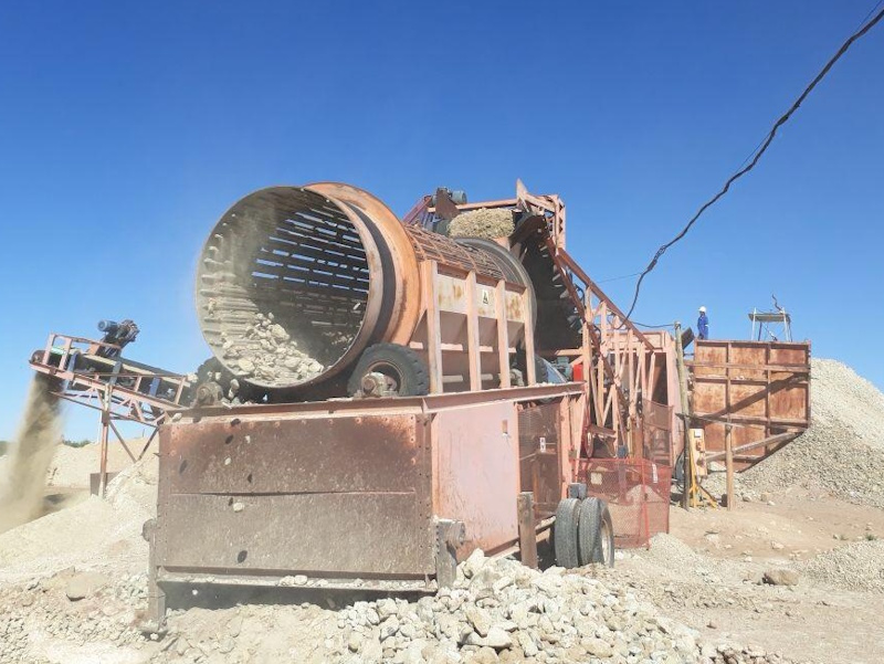 CAK232 Trommel screen, suitable for 200 to 300 tph production