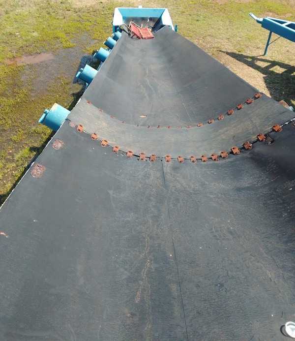 CAK233 Trommel screen, 2 m diameter x 6 m long - Image 2